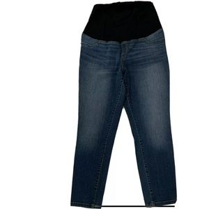 Bella Vida Maternity Skinny Cropped Ankle Jeans